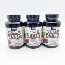 X3 Force Factor Total Beets Superfood Wellness Beet Root 90 Caps Ea Exp ... - £43.96 GBP