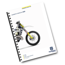 HUSQVARNA 2020 - TE 250i 300i JARVIS ED - OWNERS MANUAL - REPRINTED COMB... - $24.93