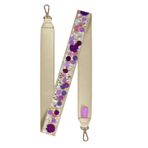 Purple Crush Confetti Removable Purse Strap Attachment - £19.36 GBP