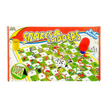 Snakes And Ladders Board Game (35x35cm) - £31.85 GBP