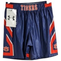 Auburn Tigers Womens Basketball Shorts Under Armour Size Small Navy Blue Orange - £23.71 GBP