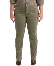 Lauren Ralph Lauren Plus Size Mid-Rise Corduroy Pants B4HP - $66.45
