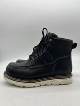 Wolverine I-90 DuraShocks W200147 Men Black Leather Lace Up Work Boots Sz 8 M - £59.19 GBP