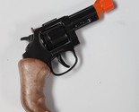 8 Ring Shot Cap Retro Gun Police Die cast metal toy service revolver - $21.99