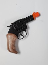 8 Ring Shot Cap Retro Gun Police Die cast metal toy service revolver - $21.99