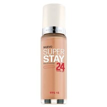 Maybelline New York Super Stay 24Hr Makeup, Nude, 1 Fluid Ounce - $186.09 MXN