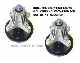 2 Upgraded Spindles for MTD, Cub Cadet: 618-04636, 918-04636, 618-04865 - $49.45