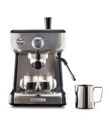 Calphalon BVCLECMP1 Temp iQ Espresso Machine with Steam Wand, Stainless ... - £189.34 GBP