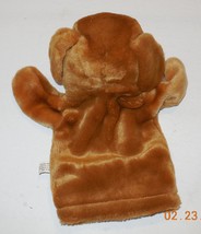 Vintage Brown Dog Hand Puppet Plush Rare HTF - $14.50