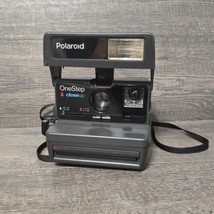 Vintage Polaroid One Step Close Up 600 Instant Film Camera With Strap ~ ... - £19.53 GBP
