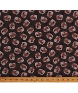 Cotton Animals Wombat Aussie Friends Australian Fabric Print by the Yard... - $238.64 MXN
