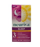 Neuriva SLEEP 3 Benefits w/ Shoden Ashwagandha, &amp; Melatonin 30 Capsules ... - $931.41 MXN