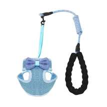 Cute Luxury Cat Harness &amp; Leash with Bow - £27.17 GBP