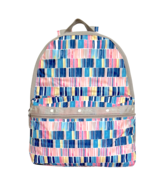 LeSportsac Painted Tiles Basic Backpack Multi-Tonal Tropical Abstract Ti... - $1,679.08 MXN