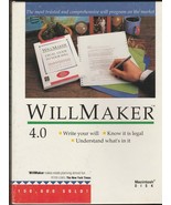 Willmaker 4.0 by Nolo Press ~  Macintosh ~ 3.5&quot; disk - €29,81 EUR
