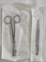 Disposable Instrument Pack Scissor &amp; Forceps - Medical Action Industries - £5.65 GBP