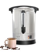 MegaChef 100 Cup Stainless Steel Coffee Urn - £98.79 GBP