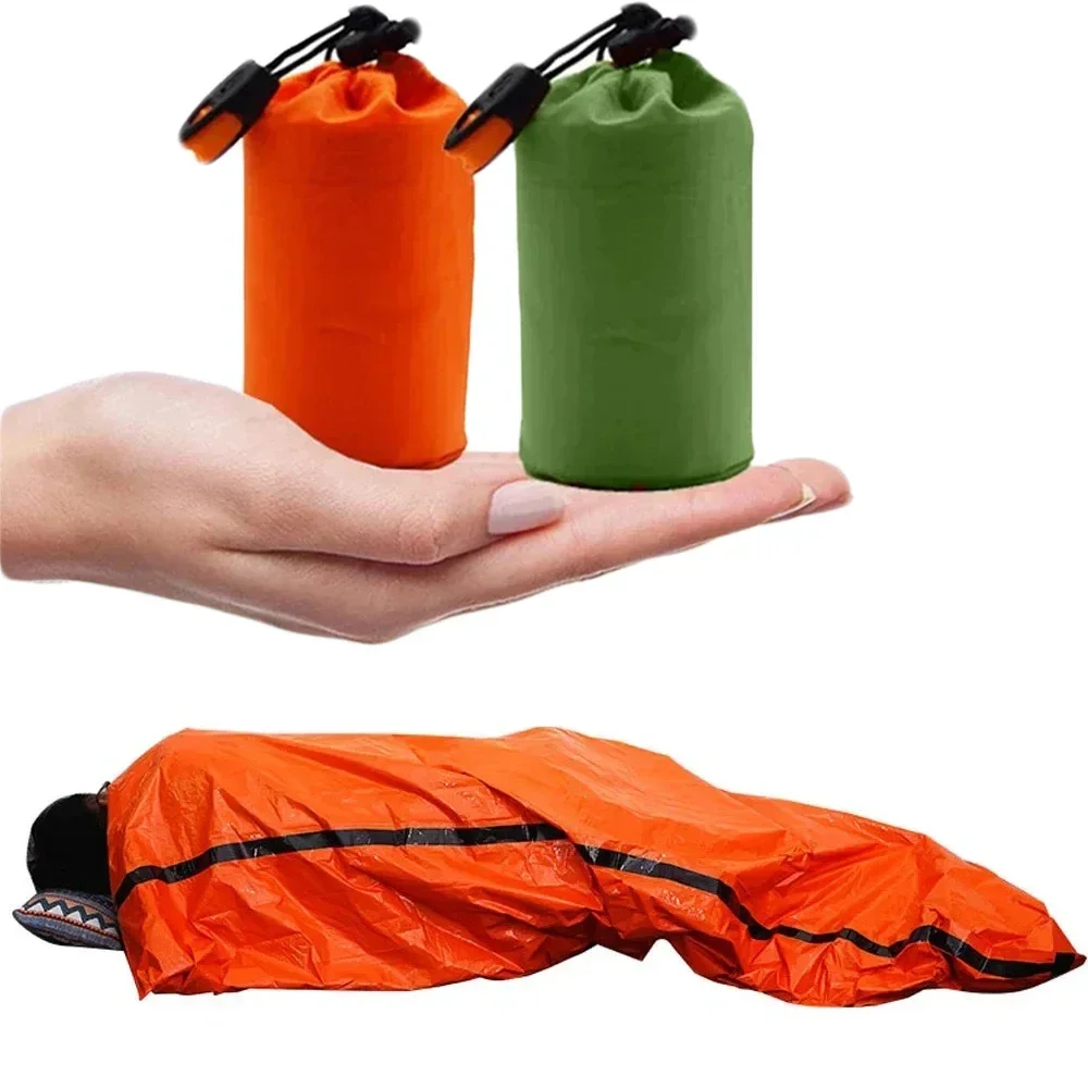 Emergency Tent First-aid Blanket Sleeping Bag Shelter Survival Tube Tent Kit - $20.44+