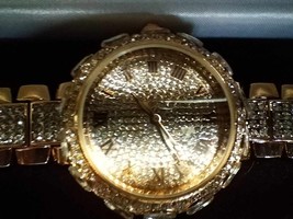 Wristwatch Very Silver &amp; Gold - Stuning Costume Jewery - £7.67 GBP