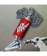 Cool DR PEPPER CAN NECKLACE novelty SODA drink MIXED UP DOLLY designer M... - $10.39 CAD