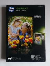 HP CR758A Printer Paper NEW SEALED 50 SHEETS 4X6 GLOSSY PHOTO PAPER - $8.66