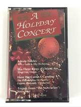 Vintage Cassette 1991 &quot;A Holiday Concert &quot;, Percy Faith, Philadelphia Orchestra - £7.17 GBP