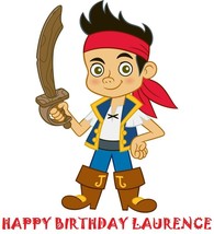 Jake and the Neverland Pirates Edible Cake Topper Decoration - £10.14 GBP
