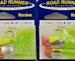 Road Runner Blakemore Marabou in chartreuse/red head 1/8oz B2-1003-020 L... - $13.85