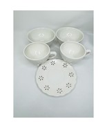 Coffee Cups Barnes &amp; Noble Tea Mugs Bowls Saucer 5pc Kitchen Set Home Ex... - £14.23 GBP