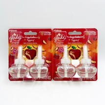 X2 Glade Plug Ins Cozy Cider Sipping Oil Refills Limited Edition 4 Total - $29.99