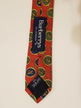 Burberrys Of London Vintage Neck Tie Horse Pattern Silk  - £27.13 GBP