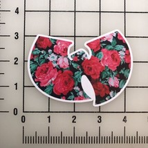 Wu Tang Clan Roses Logo 4&quot;&quot; Wide Vinyl Decal Sticker New - £9.13 GBP