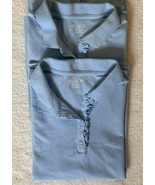 The Childrens Place School Uniform Polo Shirt Top Girls XXL (16) Blue Lo... - $218.29 MXN
