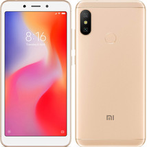 Xiaomi Redmi note 6 pro 4gb 32gb gold 6.2” dual rear cameras android sma... - £157.80 GBP