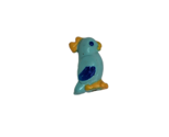 VINTAGE BLUEBIRD POLLY POCKET BLUE + YELLOW BIRD PARROT FIGURE - $13.30
