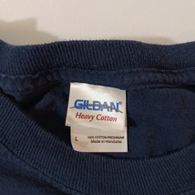Gildan Heavy Cotton BLUE LIVES MATTER Men's Blue T-Shirt Long Sleeve Size Large image 5