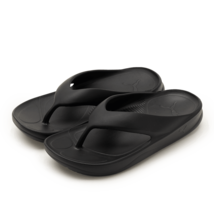 Puma Wave Flip Men&#39;s Slippers Sandal Casual Gym Shoes Slide Black NWT 38... - £44.06 GBP