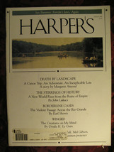 HARPERs August 1990 John Lukacs Margaret Atwood Earl Shorris Ursula K. Le Guin - £9.23 GBP