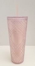 Starbucks China Sakura Gradient Pink Glitter Jewel 24oz Cup Tumbler Drink Cup - £23.84 GBP