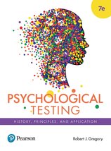 Psychological Testing J. Gregory Robert - $6.22