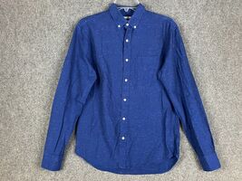 Old Navy Button Down Shirt Men&#39;s Medium Slim Fit Long Sleeve 100% Cotton M - $219.15 MXN
