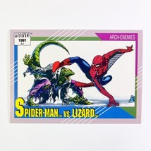 Marvel Impel 1991 Spider-Man vs Lizard Arch-Enemies Card 112 MCU Series 2 - $2.97