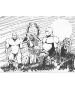 Original RPG Art by Fred &quot;Phred&quot; Rawles; Golem Zombies Warlock Halloween... - $108.25 CAD