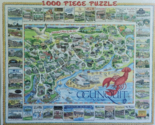 NEW 2004 HTF Ogunquit Maine ME 1000 Piece Puzzle Pc Map Tourist Places H... - £141.24 GBP