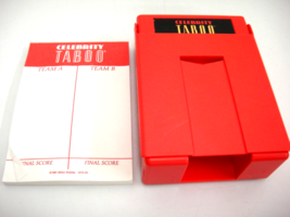 Celebrity Taboo Card Holder and Score Pad - £4.45 GBP