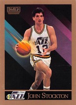 1990-91 Skybox #284 John Stockton Utah Jazz  - £0.75 GBP