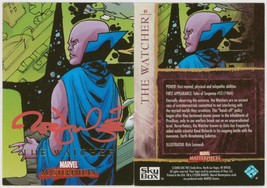 Rick Leonardi SIGNED 2008 Marvel Masterpieces Art SkyBox Card ~ The Watcher - £9.82 GBP