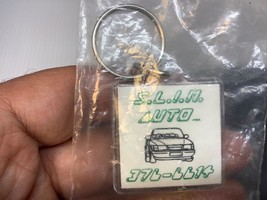 Vintage Promotion Keyring S.L.I.M. Auto Keychain Ancien Porte-Clés Slim Auto - £6.11 GBP