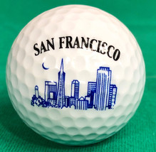 Golf Ball Collectible Embossed Sponsor San Francisco California - $7.13