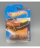 Hot Wheels 1965 Ford Mustang Coupe &#39;11 Heat Fleet Series #10/10 Brown Flame - £6.89 GBP